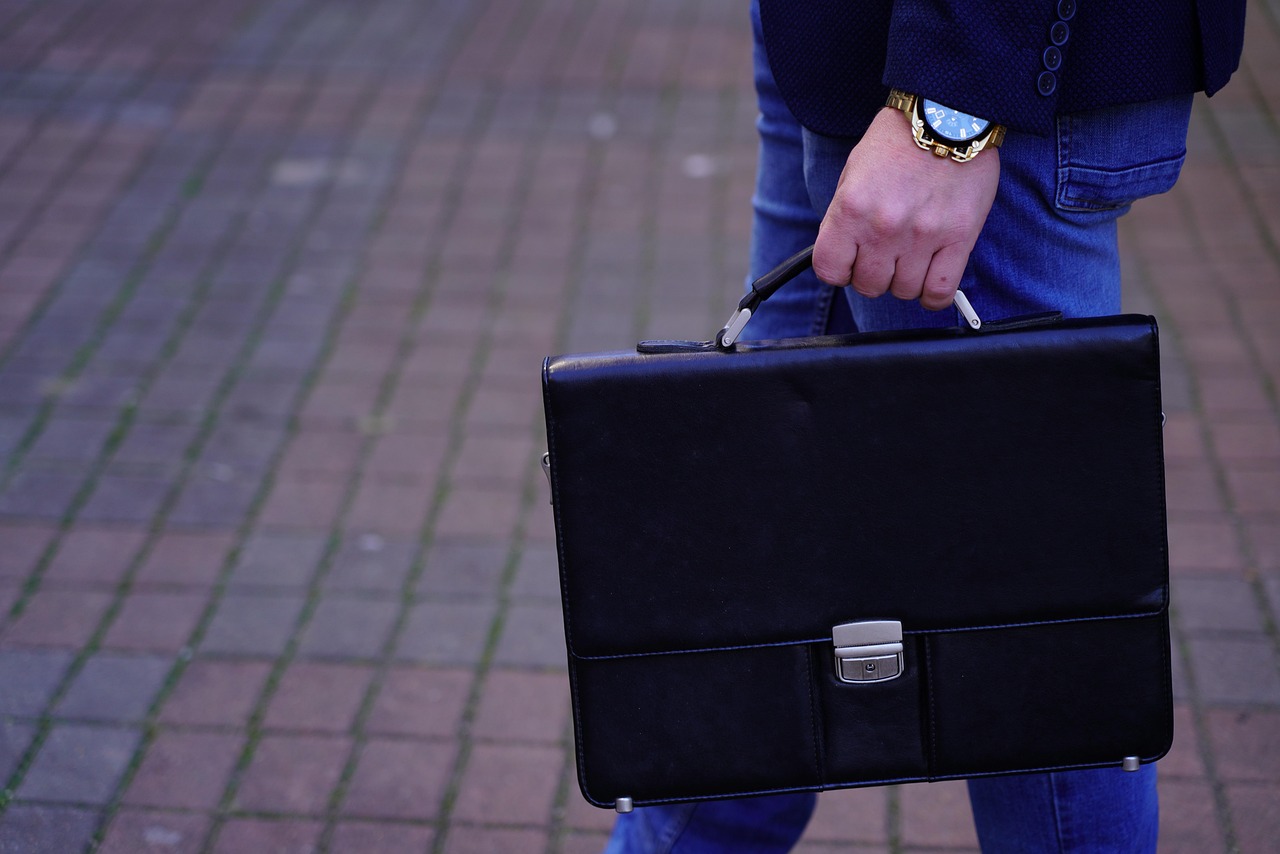 man, briefcase, watch, attaché case, attaché, leather, bag, leather bag, walk, walking, walking man, briefcase, briefcase, briefcase, briefcase, briefcase