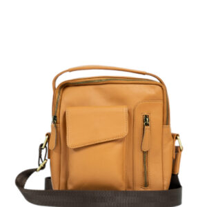 tan travel bag
